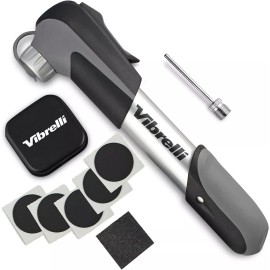 Vibrelli Mini Bomba Bicicleta Presta & Schrader 120psi