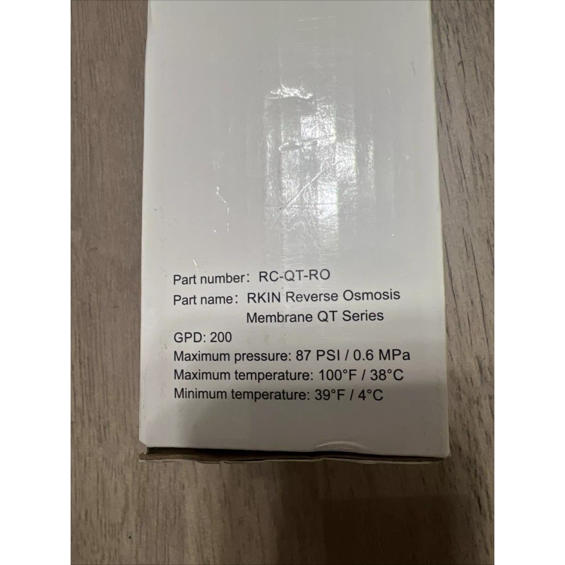 RKIN U1 RKIN 200 GPD Reverse Osmosis Membrane QT Series