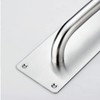 Stainless Steel Door Pull Handle Plate Commercial Door Handle, Door
