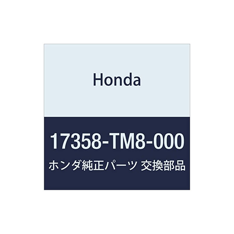 Honda Genuine Part Number 17358-TM8-000 Black Bucket Canon Star