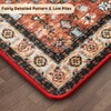 LBRO2M Boho Area Rug 6X9 Washable Rugs for Bedroom Low