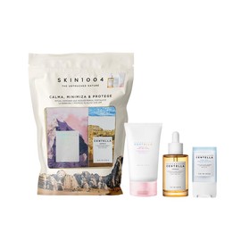 SKIN1004 Madagascar Centella Calma, Minimiza & Protege Set | Kit de Skincare Coreano con Ampoule, Gel Cream y Sun Stick SPF50+ PA++++ | Rutina Facial para Piel Sensible, Hidratación, Poros y Protección Solar
