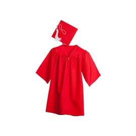 Jostens Graduation Cap and Gown Package Medium Red