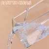 FeiFanChoice Hamster Sand Bath, 18.5x12.5x8.5 CM Transparent Hamster Bathing Sand,