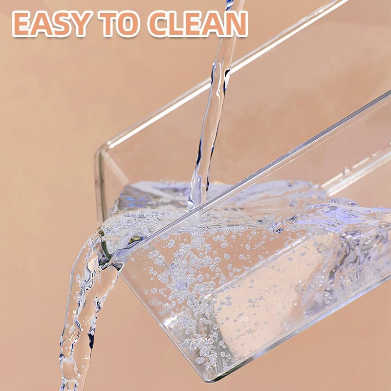 FeiFanChoice Hamster Sand Bath, 18.5x12.5x8.5 CM Transparent Hamster Bathing Sand,