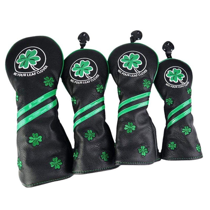 F Fityle 4X Waterproof Golf Club Head Cover Wood Driver