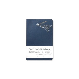 G.C.PRESS 750-02 Design Notebook, Pocket, Shooting Star, 5.5 x 3.5 inches (140 x 90 mm), 160 Pages, 0.2 inch (5 mm) Square