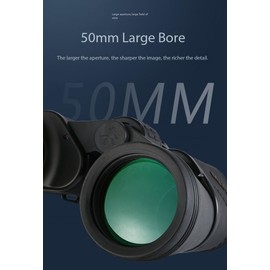 20X50 HD Binoculars for Adult, BK4 Prism FMC Multilayer Green Film Waterproof, High Powered Professional Binoculars for Bird Watching Travel Stargazing Concerts Outdoor Sports Viewing Game. (Black)