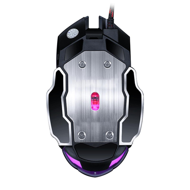 ✅MOUSE GAMING RGB LED PROGRAMMABLE PRECISE METAL WIRED 6 BUTTONS