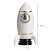 Gaolinci Rocket Ship Coin Bank, Money Box, Piggy Bank, Home