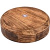 ARAMBH Whitewash & Burnt Mango Wood Fruit Bowl – Handmade