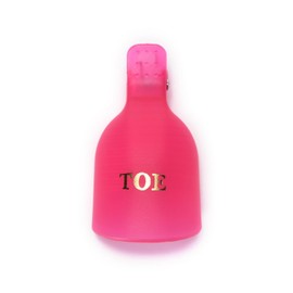 KADS Toe Gel Nail Polish Remover Clips Kit with Pack of 5 Reusable Toenail Nail Art Soak Off Cap Clip UV Gel Polish Remover Tool