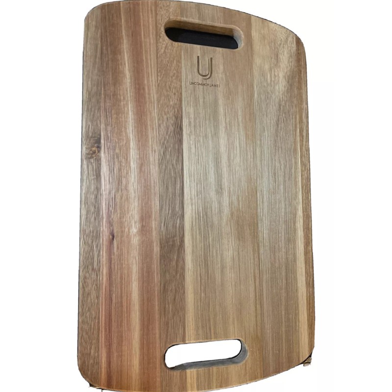 Uncommon James 15” Acacia Wood Cheeseboard/Ch