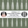 Modelones Nail Tips, 216 Pieces, Full Cover Nail Tips Set,