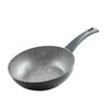 Zanetti - Durapietra Induction Wok Pan, 20 cm, Non-Stick Coating,