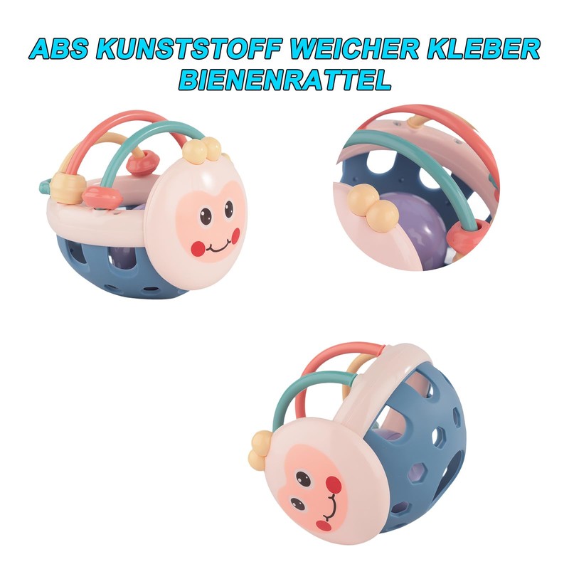 Wrap It Up Plastic Maths Rattles for Infants