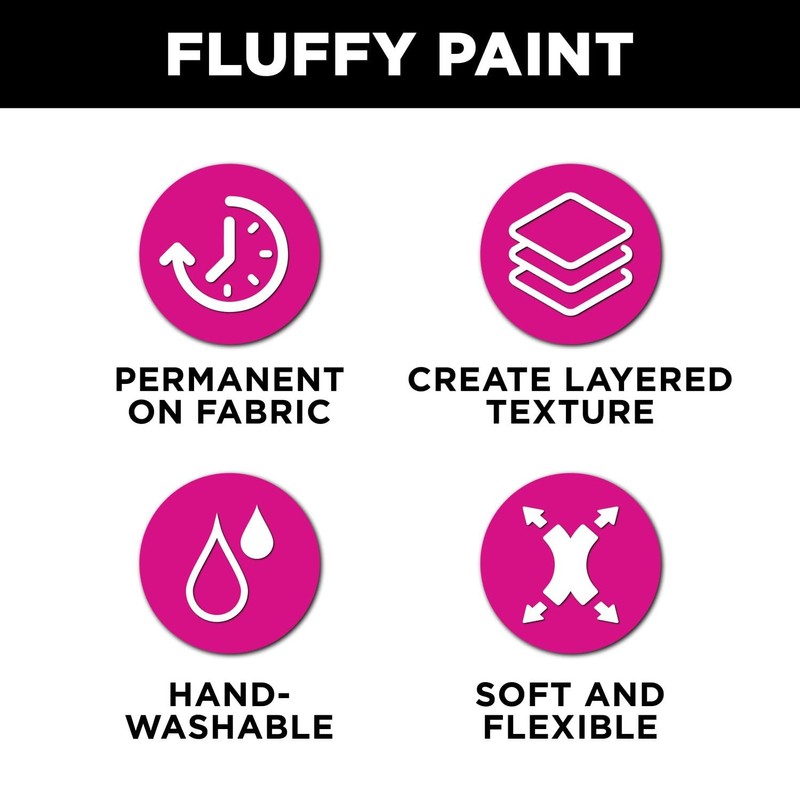 Tulip 48062 Fluffy Paint Kit, Serene
