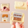 2 Piece Trimming Comb with 10 Piece Blades, Mini Trimming