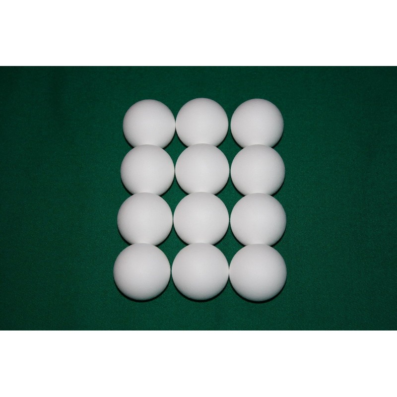 table football balls 12 balls hard and smoothly