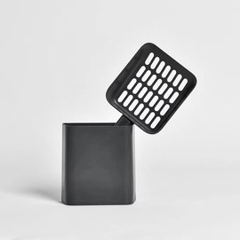 Cat Pooper Scooper, 2 in 1 Cat Litter Scoop with Holder Stand Cat Stuff Cat Scooper for Litter Box Cat Accessories Cat Supplies Kitty Litter Scoop Heavy Duty and Easy Clean