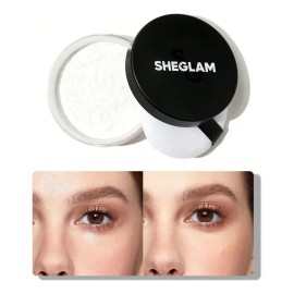 Sheglam Polvo Fijador Baked Glow Radiant Translúcido Translucent