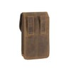 Greenburry Vintage Leather Belt Bag 10 cm, brown