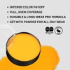 Color Cup Carded Yellow Makeup Accessory