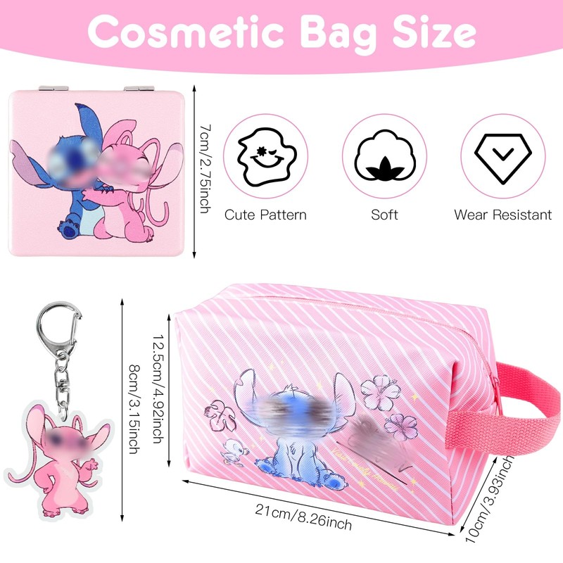 Cosmetic Bag, Pink Cosmetic Bag 1