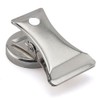 Magnet Source-7219 Chrome Plated Magnet Base With Clip, 1" Diameter