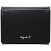 agnes b HW11-08 Women's Wallet, Wallet, Black