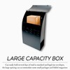 NACH French Mailboxes for Outside Wall Mount, 15 x 9.5