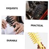 Vaguelly 2pcs Retro Hair Styling Combs Portable Multi Function Hairdressing