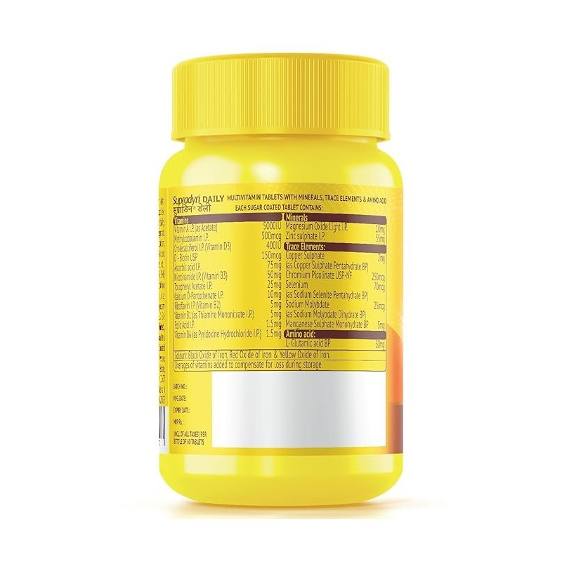 Generic Generic Daily Multivitamin Tablets for Men & Women with