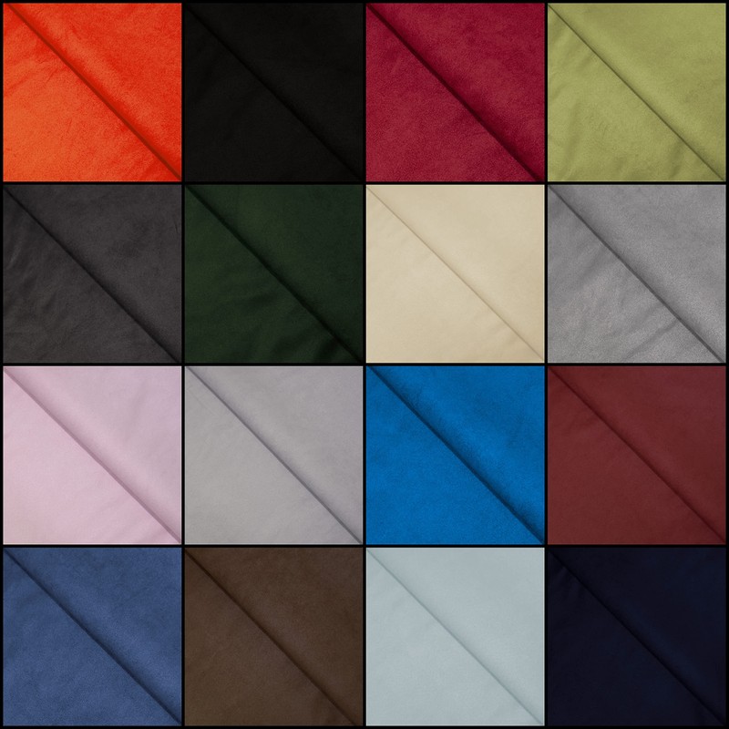 Faux Suede Upholstery Fabric Curtain Fabric Suedette for Curtain Cushion