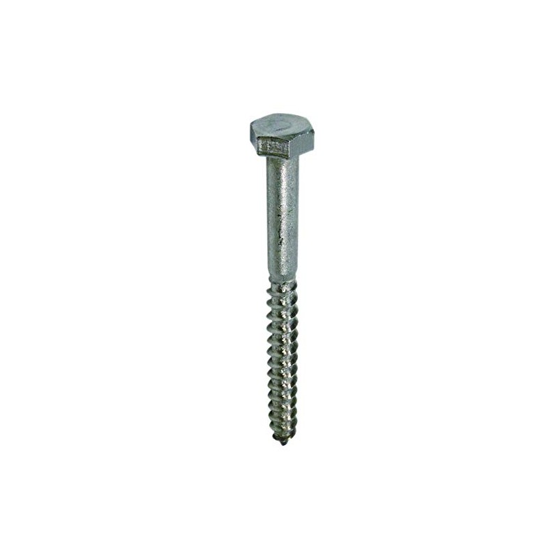 Daido Hunt Coach Screw, Stainless Steel, 10X50 (15 Pieces)