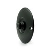A29 Black Powder Coated Iron Doorbell Button – 3" diameter
