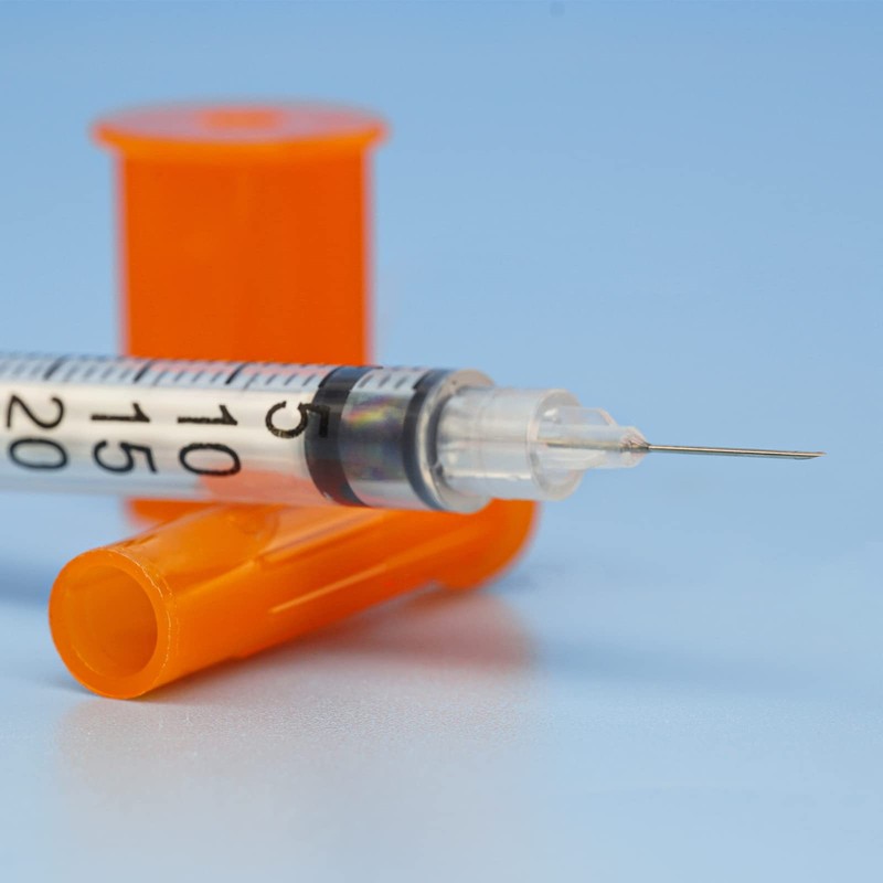 ZVF 100 Pack 0.5cc with 29Ga 1/2-Inch(13mm),Lab Dispensing Tools Plastic