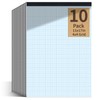Oleitodh 10 Pack Graph Paper Pads 11 x 17 Inch