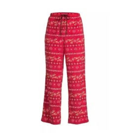 MJC Rudolph Red Nose Reindeer Women's Christmas Sleep Pants Pockets Size 2X 18W-20W