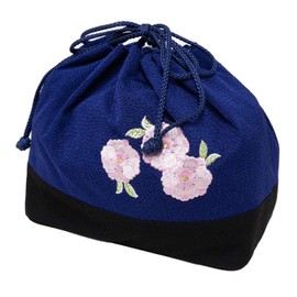 Kyoetsu Women's Hakama Drawstring Cherry Blossom Pattern Graduation Hakama Kimono, 15