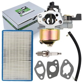 partszen Carburetor GXV140 Air Filter for Honda GXV 140 HRB215 HRC215 HRM195 HRM215 Lawn Mower Tune Up Kits Spark Plug