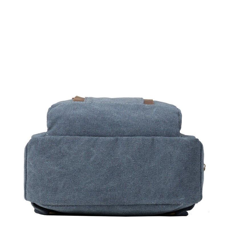Troop London TRP0255 Classic Canvas Backpack - Small Blue
