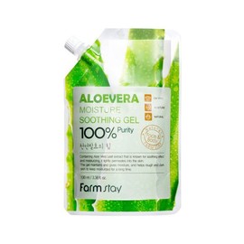 Farmstay Moisture Soothing Gel Aloe Vera (Pouch) 100ml / 모이스처 수딩젤 알로에베라 (파우치) 100ml