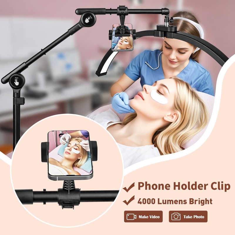 HITTI Half Moon Light for Eyelash Extensions Tattoo Artists, 2025