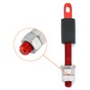 QWORK Flush Hood Latch and Pin Kit, Universal Racing Car