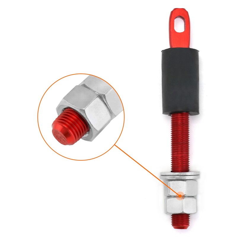 QWORK Flush Hood Latch and Pin Kit, Universal Racing Car