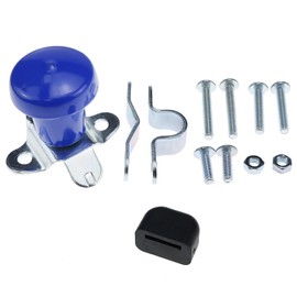 DVPARTS Blue Vinyl Steering Wheel Knob Spinner Tractor Steering Knob Rubber Knob Rubber Wheel Rubber Sleeve Steering Wheel Sleeve WSV120B for Ford Farmtrac Landtrac LS Tractor Universal Product