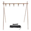 Lightweight Camping Hanging Rack Hook Design Aluminum Alloy Outdoor Camping
