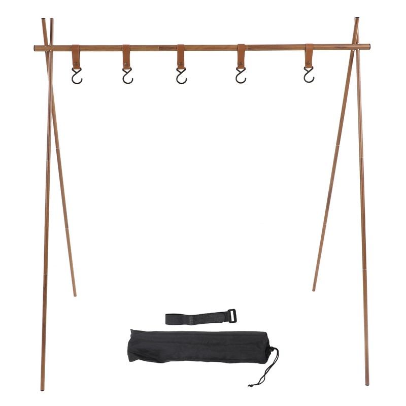 Lightweight Camping Hanging Rack Hook Design Aluminum Alloy Outdoor Camping
