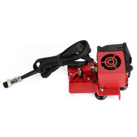 Artudatech 3D Printer MK8 Fit for CR-10, CR-10S,S4,S5 12V Direct Drive Hotend Kit 12V Upgrade Accessories Pulley Turbo Fan Extruder FULL Set